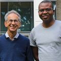Stephen Back and Philip Adeniyi at OHSU