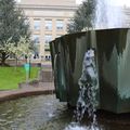 OHSU Mackenzie Hall fountain