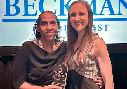 Provost Chisholm-Burns recognized with prestigious Beckman Award