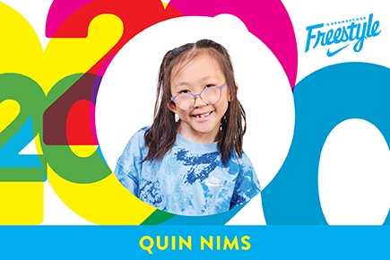 Nike-OHSU Doernbecher Freestyle patient designer Quin Nims