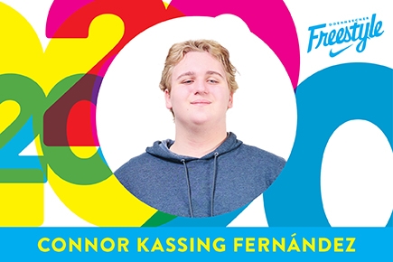 Nike-OHSU Doernbecher Freestyle patient designer Connor Kassing-Fernandez