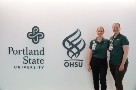 Melissa Novak, D.O., and Jacqueline Brady, M.D. (OHSU)