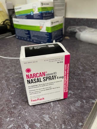 Carrying naloxone 