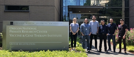 Group photo - Malouli lab