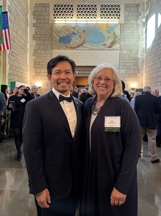 David Huang, M.D., Ph.D., and Lisa Coussens, Ph.D.