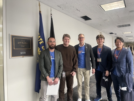 Brandon Wilder, Ph.D., and team in Washington (Courtesy)