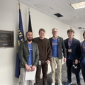 Brandon Wilder, Ph.D., and team in Washington (Courtesy)