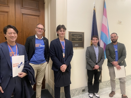 Brandon Wilder, Ph.D., and team in Washington (Courtesy)