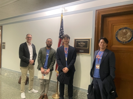 Brandon Wilder, Ph.D., and team in Washington (Courtesy)