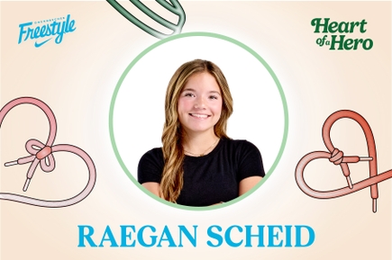 Nike-OHSU Doernbecher Freestyle patient designer Raegan Scheid