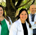 Jamie Lo, M.D., center, and team