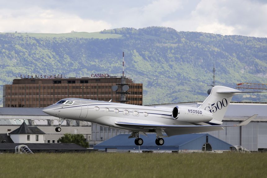 The Gulfstream G500 Arrives at EBACE The Gulfstream G500 Arrives at EBACE