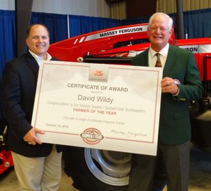 Wildy Family Farms Receives Use of New Massey Ferguson Tractor