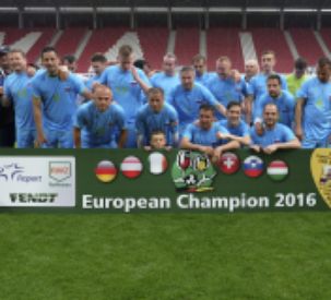 Two big passions: football and wine