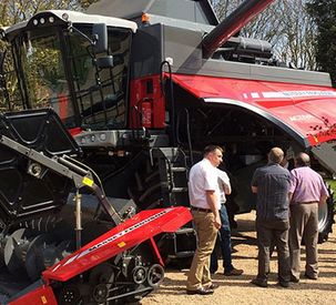 Massey Ferguson Harvesting Events 2015