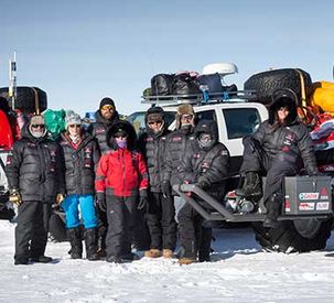 Antarctica2 Tractor Expedition Now Halfway to South Pole!