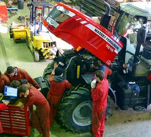 New Massey Ferguson tractor helps Kent college maintain highest training standards