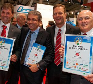 Massey Ferguson DELTA combine wins Machine of the Year at Agritechnica 2013