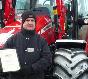 Award success for Massey Ferguson MF 5600 at LAMMA 2013