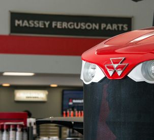 Massey Ferguson dealership showroom