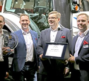 A jackpot for Valtra at Agritechnica trade fair: Valtra wins the Tractor of the Year 2018 and Best Design 2018 awards at Agritechnica