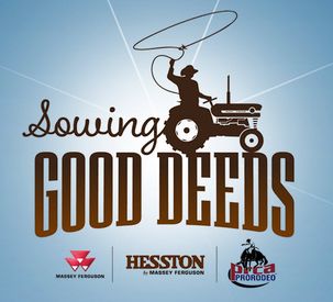 AGCO Hesston Sowing Good Deeds 2017
