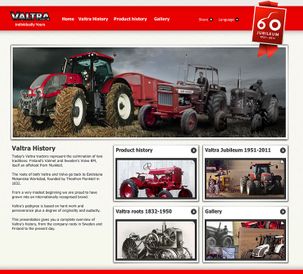 Come and experience Valtra´s history online
