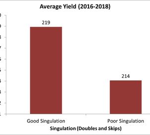AGCO Crop Tour 2018 Singulation Chart