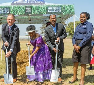 AGCO makes a significant investment towards the expansion of the Future Farm training facility in Zambia
