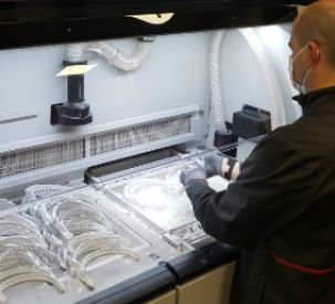 MF uses 3D printing to supply full face shields to local medical staff