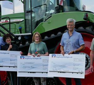 Fendt Bundesliga betting group donates to three charities from the Allgäu region