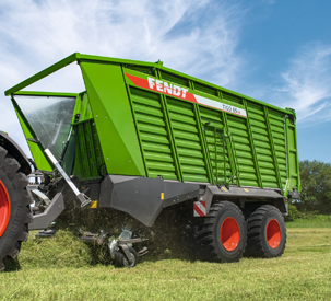 Fendt all-in-one loading wagon Fendt Tigo VR – versatile and compact