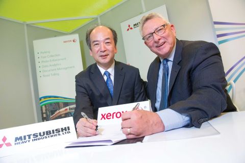 Xerox and Mitsubishi Heavy Industries Signing on ITS opportunities