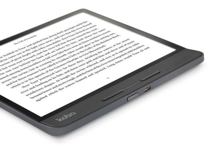 October 2018 - Kobo Forma. “Holding it honestly feels like I’m holding something out of a science-fiction movie–a nearly weightless display panel capable of displaying a hardcover page’s worth of print.” - Teleread Frost_Button_Detail-EN_201810161534