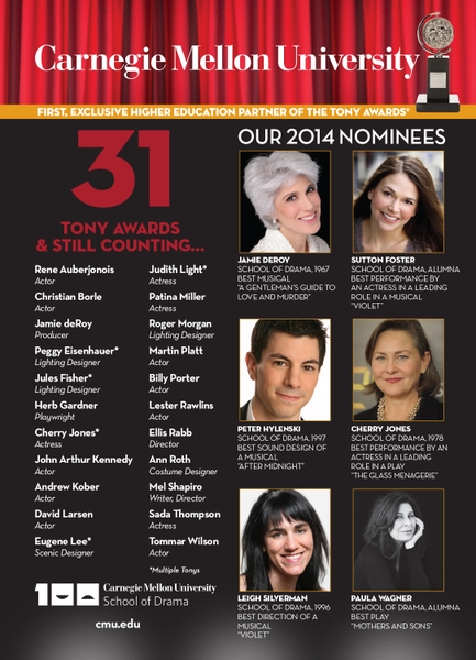 Silver Anvil Case Study 2015: Carnegie Mellon University Named First, Exclusive Higher Education Partner of the Tony Awards