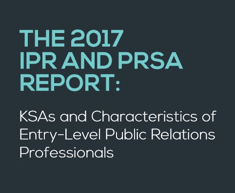 THE 2017 IPR AND PRSA REPORT