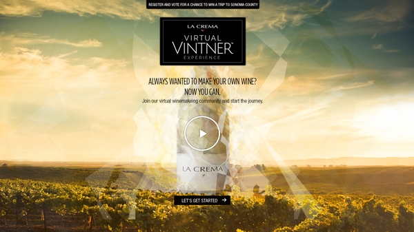 Silver Anvil Case Study 2015: La Crema Virtual Vintner Invites Fans to Design Own Wine