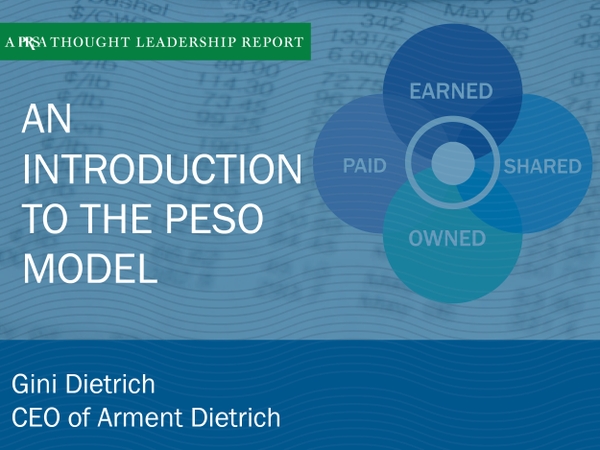 An Introduction to the PESO Model: A PRSA Thought Leadership Report