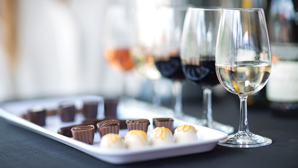Wine and chocolate The perfect pair Novant Health Healthy Headlines