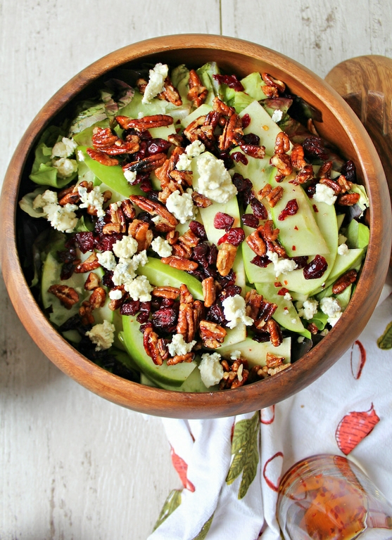 Apple, blue cheese, and pecan salad Novant Health Healthy Headlines