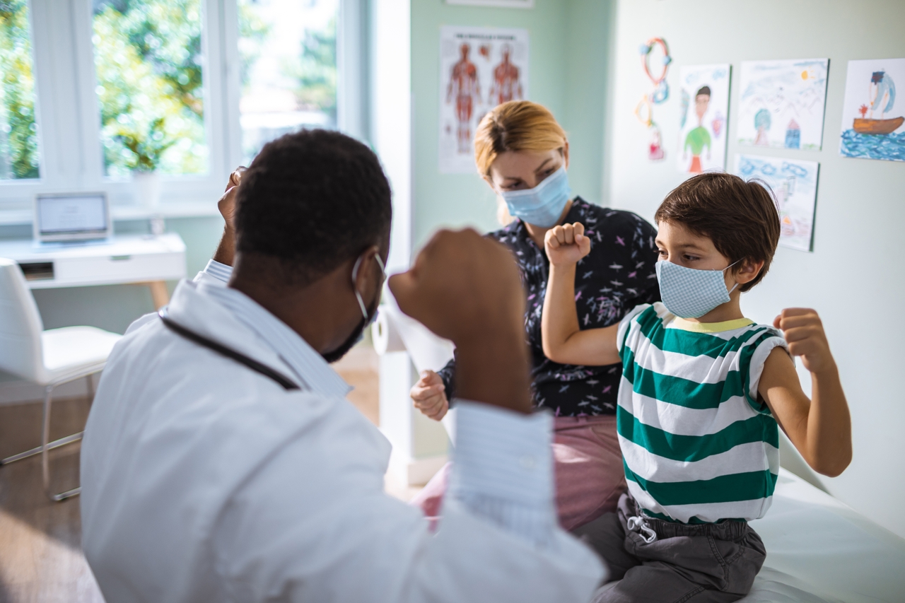 pediatrician peds doctor's visit shots wellness visit check-up kid