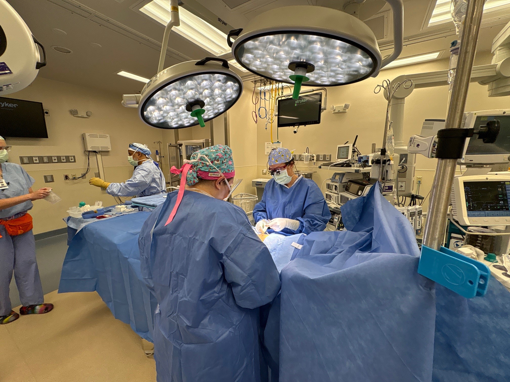 Nolan operates wide shot