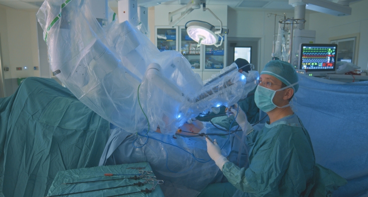 How is robotic surgery different from traditional surgery?