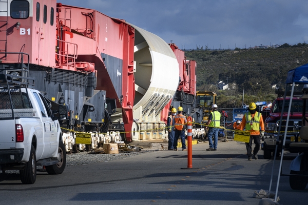 Unit 1 Reactor Pressure Vessel Ready for Transport 3