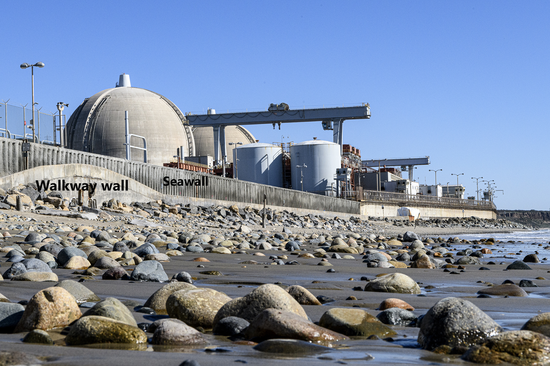 Walkway Wall v Seawall