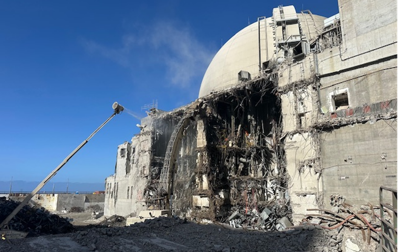Unit 2 penetration building demolition