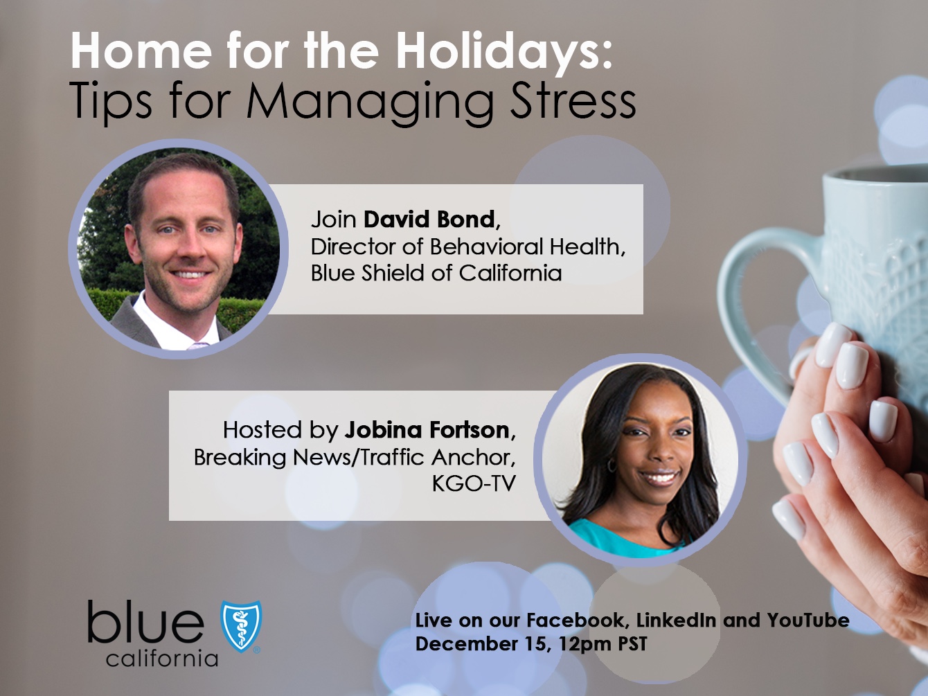 Video Watch Blue Shield of California's David Bond and Jobina Fortson