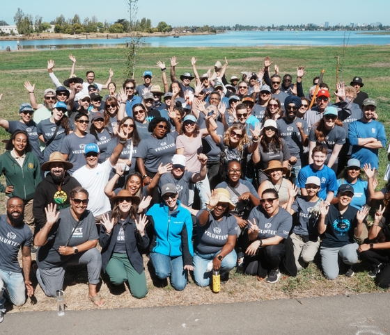 Blue Shield Volunteers Roll Up Their Sleeves to Make Oakland Greener
