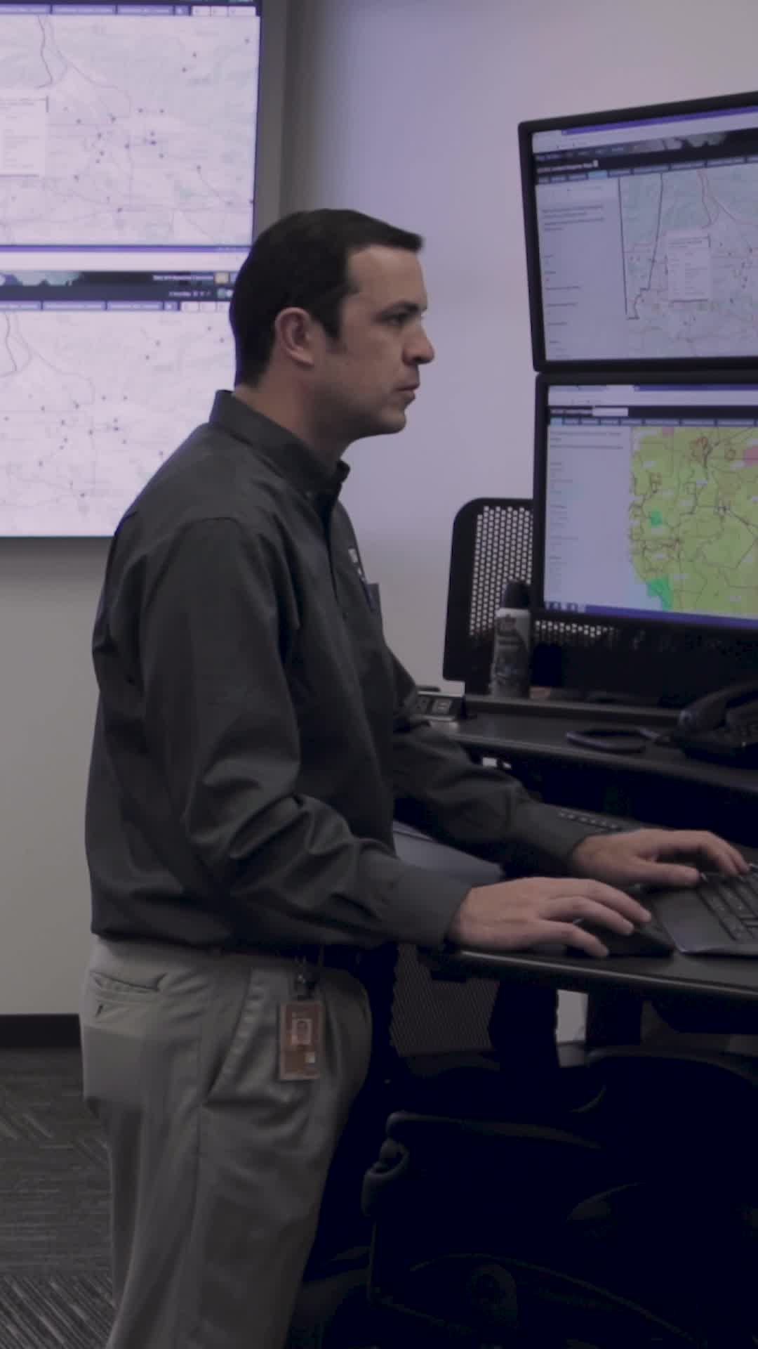 Meteorologists Technology Portrait Loop