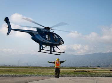Helicopter Pilots Learn to Fly Safely Around Electrical Wires